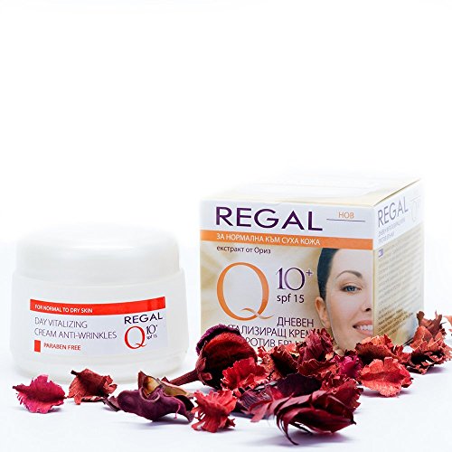 Regal Q10+ Crema de Día Revitalizante Antiarrugas Piel Normal a Seca SPF 15