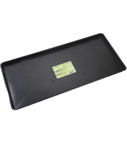 Girlande Schmales Garten Kies Tablett – 37.5 Cm Breit, 6 Cm Tief, Ohne Ablauflöcher | Ideal Für Fensterbänke & Anzuchtkästen