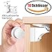 Produktbild Magnetische Kindersicherung Schrankschloss | Aktualisierte Version | 10 Schlösser mit 2 Schlüssel | WoZon Baby Sicherheit Unsichtbare Schubladensicherung | Kindersicherung für Küchen