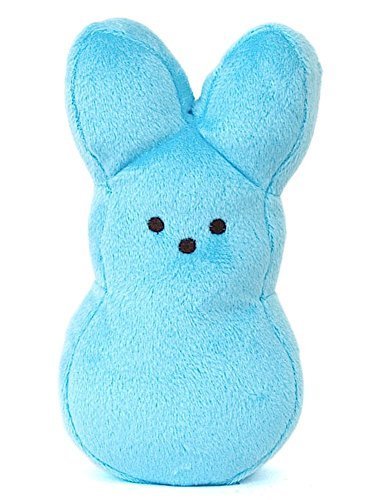 blue plush bunny