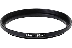 MORNINGMO 49mm To 52mm Metal Step Up Rings Lens Adapter Filter Camera Tool Accessories New