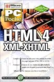 PC poche HTML 4, XML, XHTML
