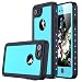 Produktbild iPhone 7 wasserdichte Hülle, iPhone 7 Waterproof Case,LONTECT [Touch ID zugänglich] [IP68 zertifiziert] 6.6ft Underwater Full Body Shockproof Schnee Dirt Poof Tasche für Apple iPhone 7 -knickente