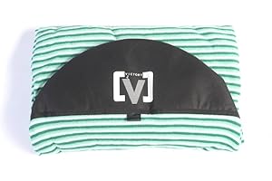 VICTORY V VICTORY - Funda clásica retro de tela de rizo para longboard/mini-Mal – Bolsa elástica ligera para tabla de surf, nariz protectora de poliéster – Funda elástica de toalla de rizo suave y transpirable