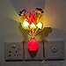 Produktbild SASA AIYI,Bunte Lichter geführt Nachtlicht Klee Lampe Plug in Nightlights Nachttischlampe Energie sparen kreative Beleuchtung, 3