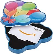 Carte cadeau Amazon.fr - Dans un coffret Ballons d'annivers