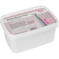 Plâtre D'Albâtre Extra-Fin Idéal Modelage & Moulage - 2,5 Kg Poudre Blanche Pure Pour Bricolage