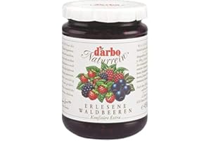 ‎D'ARBO Darbo Naturrein Konfitüre - Waldbeeren - 6 x 450 g