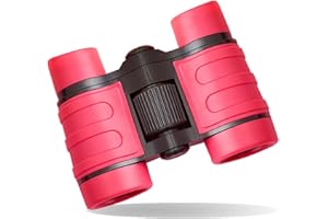 Anmete Children Binoculars Shockproof Compact Binoculars for Bird Watching Educational Learning Kids Binoculars for Hiking Safari Sightseeing Outdoor Binoculars Toy Gift for Kids Age 3-12 Year Old