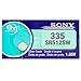Price comparison product image Sony 335 SR512SW 1.55V Silver Oxide Watch Battery 20 Batteries
