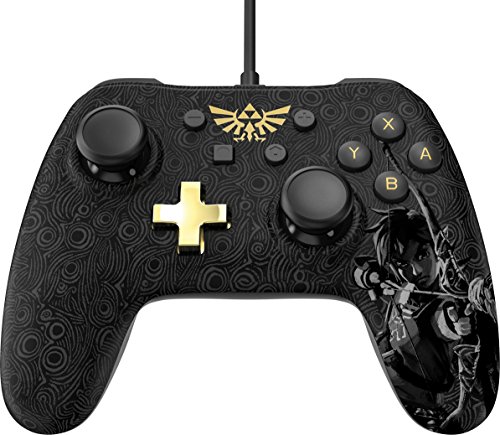 détail Manette filaire Core plus pour Nintendo Switch - Zelda
