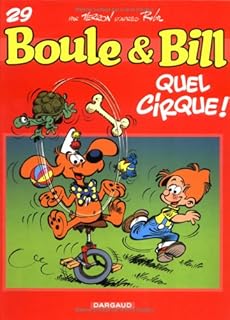 jaquette livre Boule et Bill, tome 29 : Quel cirque !