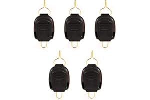 XMIRAL Clip Buckle Holder Fishing Pcs 5 Line Reel Baitcasting Stopper Angeln Angelshop Raubfisch