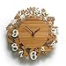 Produktbild MCC Kreative Wanduhr European Style Schlafzimmer Schlafzimmer Wohnzimmer Fox Owl Eichhörnchen Vogel-Taktgeber-Retro- , log