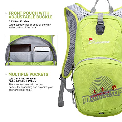 Mardingtop Fahrradrucksäcke Fahrrad Schulter Rucksack Wander Reisetasche Backpacks für Outdoor Radsport Reiten Bergsteigen - 6
