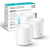 TP-Link Deco X50 Mesh WiFi Set (confezione da 3), router e ripetitore Dual Band AX3000 (portata fino a 604 m², WPA3, ideale p