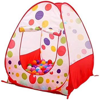 kids tent with balls