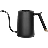 TIMEMORE 70THP001AA001 Fish Pure Pour-over Gooseneck Kettle, Siyah, 700ml