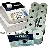 10 rollos de suelto por eposbits® marca + 1 x Rodillo de tinta