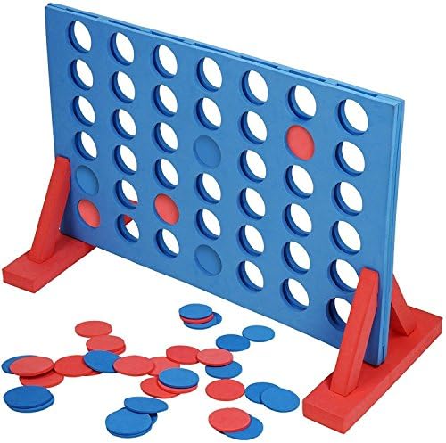 Green Board Games 71X45X33Cm Giant Eva 4 In A Row Family Fun Game Party