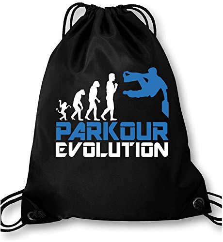 Preisvergleich Produktbild EZYshirt® Parkour Evolution Turnbeutel