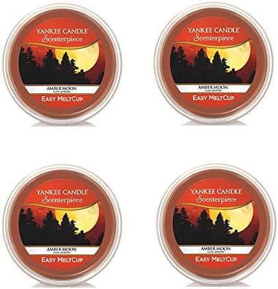 Yankee Candle Scenterpiece Meltcup Amber Moon x 4