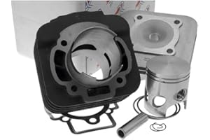 Dr Evolution Cylinder Kit 70cc for (Long Thread for Piaggio Diesis, Fly, Liberty, NRG MC2, MC3, S, Storm, TPH, Zip Base SSL SFERA, Vespa ET2, LX, LXV, Gilera Stalker Easy Moving Ice, Derbi Atlantis (from 2002), Boulevard Bullet 50