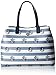 Produktbild Tommy Hilfiger Damen LOVE TOMMY  REVERSIBLE RIBBON PRINT Tote Mehrfarbig (Midnight / Chambray Ribbon Print)