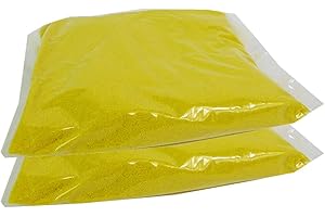 Ghisi Walter Sabbia Colorata Decorazione Sottile 0,4-0,7 mm 2 kg (Giallo)