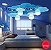 Produktbild JINER-Neue Kinder Schlafzimmer Eye Galaxy Form LED Deckenleuchte