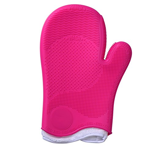 chendongdong Makeup Brush Cleaners Silicone Glove Scrubber Cleaning Tool Cosmetic Foundation
