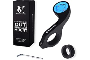 VeloChampion Out Front Bike Handlebar Mount, cykelstyreshållare för Wahoo-dator – Wahoo Roam, Elemnt & Bolt