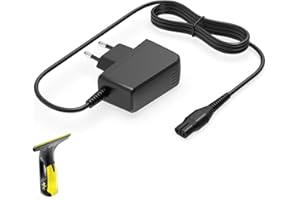 DEXPT 5,5V LadeKabel Ladegerät Passend für Kärcher Fenstersauger WV1, WV2, WV5, WV60, WV1/WV2/45/52 Plus, WV5 Premium, WV Classic, WV Easy Fensterreiniger Kabel Netzteil