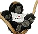 Produktbild Gorilla Plüschtier mit T-shirt mit Aufschrift Ich liebe Minttu (Vorname/Zuname/Spitzname)
