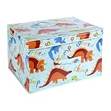 Dinosaur Caja de almacenamiento plegable para niños y niñas, para guardar...