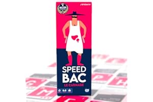 ATM GAMING Speed Bac - Jeu de société Adulte - Rapide et délirant - 2 à 7 Joueurs - Jeu d'ambiance