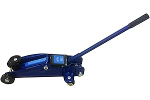 EURONOVITA' SRL ITALY EN-224375 Cric Sollevatore Martinetto Idraulico Basso a Carrello 2,5 Tonnellate Cricco a Carrello per Auto, Sollevatore per gommisti e Meccanici