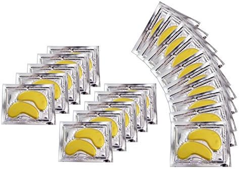 Smyrna® 24k Nano Gold Collagen Eye Pads Patches, Eye Mask - Repair and Moisturize Puffy Eyes, Dark Circles, Anti-Aging, Anti Wrinkle (20 Pairs)