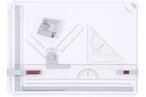 ‎WAKECTS Wakects a3 Zeichentisch multifunktional, Zeichenbretter Set, Parallelbewegung, verstellbarer Winkel, 56 x 39 x 6 cm