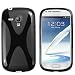 Produktbild mumbi X-TPU Schutzhülle für Samsung Galaxy S3 mini Hülle schwarz