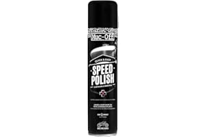 Muc-Off Motorcycle Speed Polish, 400 ml - Lucidante e Cera per Moto Due in Uno - Contiene Cera Carnauba e Cera d'Api, per una Lucentezza a Lunga Tenuta