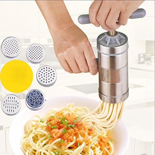 Small pasta machine household hand-cranked hand-pressing surface-squeezing machine stainless steel Ganmian Ji ? ?
