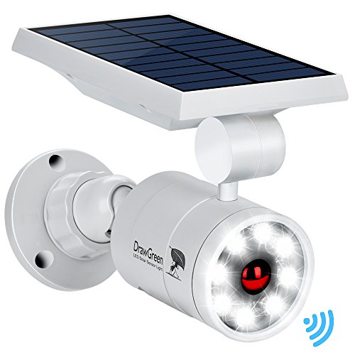 Lampe Solaire Detection de mouvement Exterieur Jardin 8 Watts LED110W NEUF
