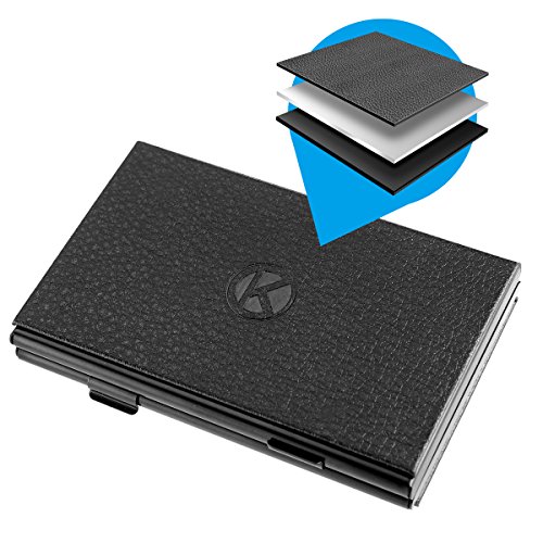 Premium Schützendes Gehäuse für Aluminium Speicherkarte Tragetasche mit anpassbarem Innerem von CamKix – Organisieren und schützen Sie Ihre SD-Karten, Micro SD-Karten, Memory Stick und Compact Flash (CF) Speicherkarten (Kompatibel mit allen Speicherkarten Marken wie Sandisk, Transcent, Kingston, Sony, Lexar usw.) enthält den Speicherkarten Gehäusehalter / 4 Benutzerdefinierte EVA Einsätze / Klebesticker – Ideal für Reisen oder Aufbewahrung zuhause - 2