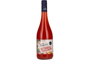 ‎KATLENBURGER Katlenburger Tropica Sex on the Beach 6 x 0,75 l, trinkfertiger Cocktail; 70% Fruchtwein, Erdbeer- Pfirsichgeschmack; mit Kohlensäure 7%vol