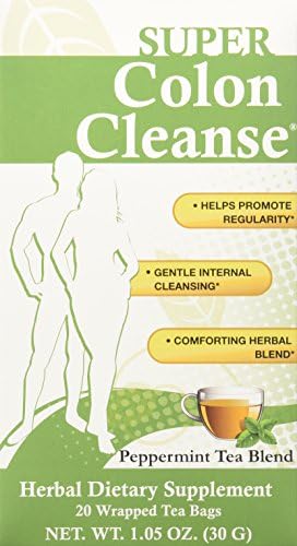 Colon Cleanse Peppermint Tea 20ea