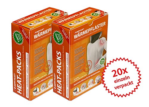 LifeCare Mineral Power Cerotti Riscaldanti 'Potere Dell'Orso' 5 Pezzi, Per Dolori Muscolari E Mestruali