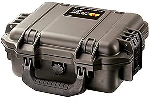 PELI Storm IM2050 Koffer, Kleine Schutz- Box für Wertvolles Equipment, IP67 Wasser- und Staubdicht, 5L Volumen, Ohne Schaum, Schwarz