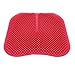 Produktbild DIELIAN Silikon Auto Sitzkissen 1 Pc Breathable Massage Silikon Auto Innensitz Abdeckungs Kissen mit Einzigartigem 3D Säulen,Red
