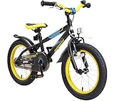 bicicletas 16 pulgadas ✔ MÁS QUE UNA SIMPLE BICICLETA: Esta bicicleta inicia a los niños en la responsabilidad y el poder de su propia movilidad. De esta forma pueden acompañarle y sentir a la vez su libertad, sin carritos o cochecitos de paseo. Somos conscientes: Los niños normalmente «prueban» sus juguetes de forma muy intensa, por eso nuestra bicicleta infantil está dotada de un cuadro de acero que resulta muy duradero y casi indestructible.